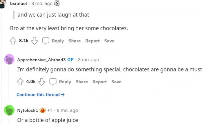 She sure deserves the best