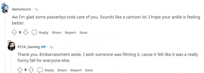 Having it on film would have just made things so much better.