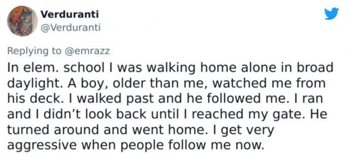 27. It happens to every female, young and old.