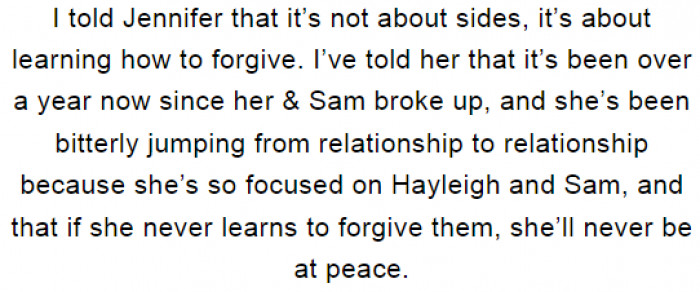 It's not about sides