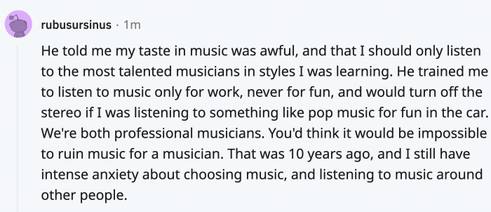 What kind of monster does this?