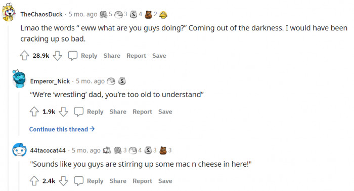 Throwing in a couple of dad jokes here. Pun intended.