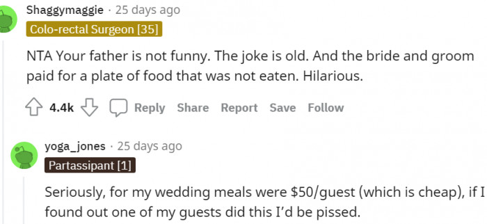 3. Your father is not funny