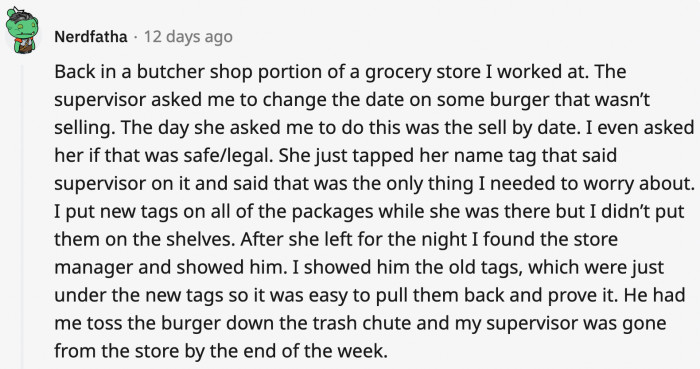 How powerful is that supervisor's tag anyway if a burger's tag can take her down?