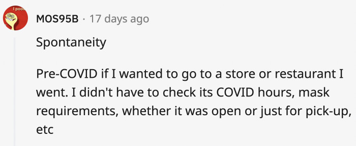 33. Spur-of-the-moment decisions