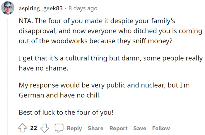 Some people have no shame!