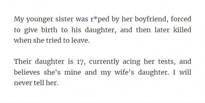 1. This is bone-chilling.