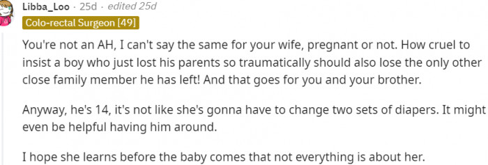 It might be helpful having him around