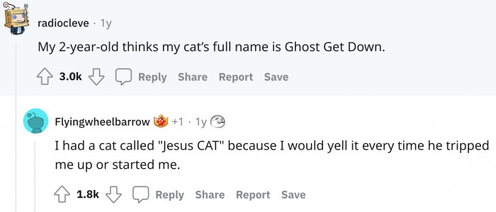Ghost Get Down and Jesus CAT