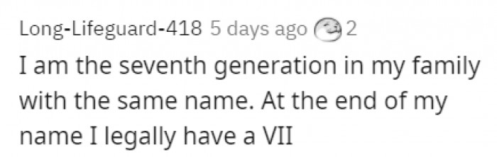 18. Cool, but the family pressure, though...
