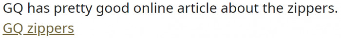 Even GQ says that zippered jackets have zippers on either side, regardless of whether they're for men or women.