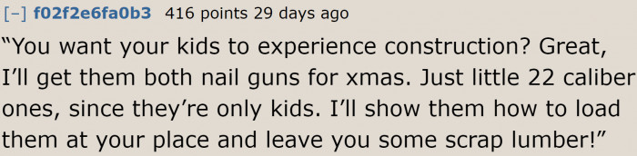 The way to get the kiddos interested in construction