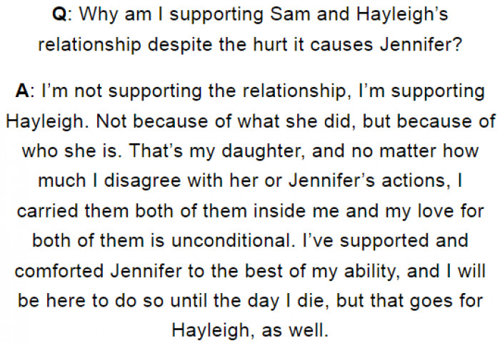 Question and Answer 3