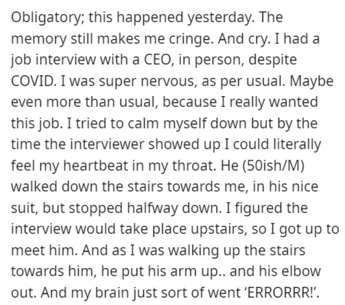 Their brain just went 'NOPE'