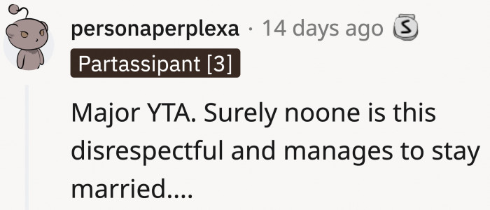 How OP managed to woo his wife will forever remain a mystery