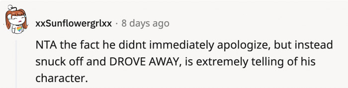 A big red flag right there.