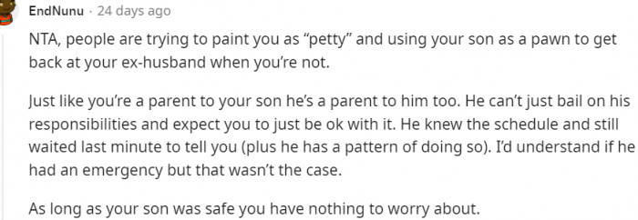 12. Not to Worry as Long as the Boy Is Safe