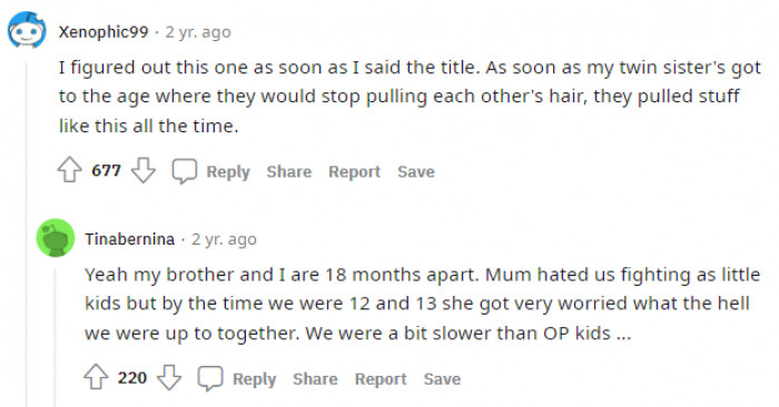 9. When your kids learn to work together, be very afraid