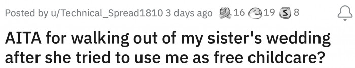 This is OP’s story