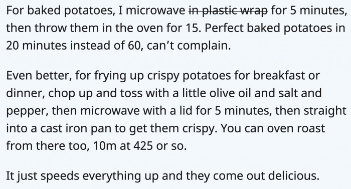 Something else other than fries from a fast-food chain, this could work