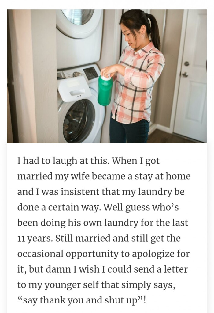 #5 Learn to say thank you and be quiet.