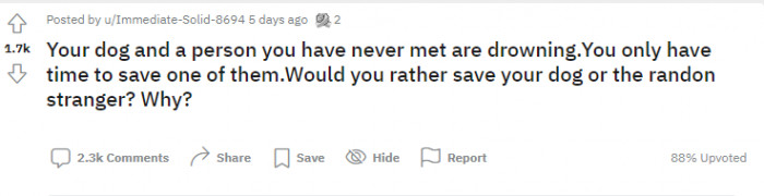 The post currently has over 2000 comments, and counting.