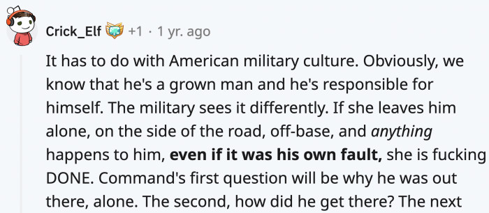 It might be masochism, but it might also be because of this