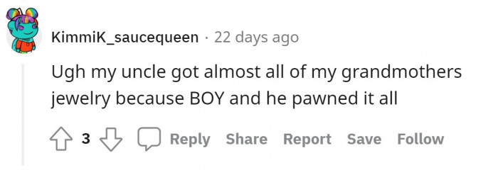 Boys aren't always it!