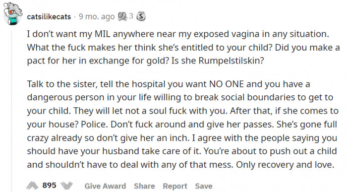 MIL isn't Rumpelstiltskin.