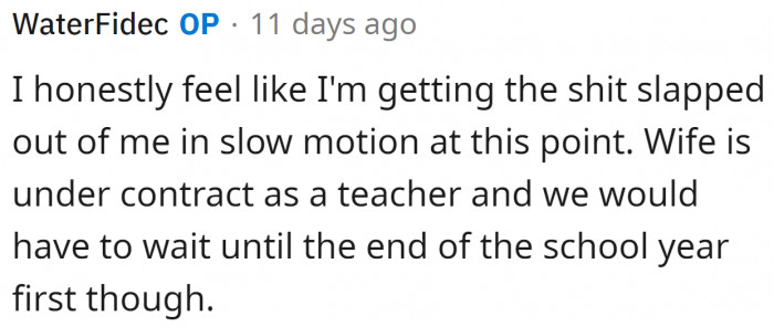 They're stuck in a rut for now.