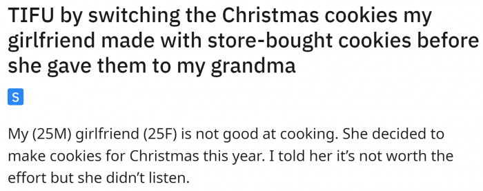 Buddy, you tried to handle the situation, but unfortunately, your grandma is way too smart.