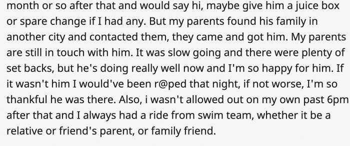 They eventually targeted the homeless man