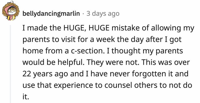 If this person learned the lesson 22 years ago and is still preaching about it, better listen