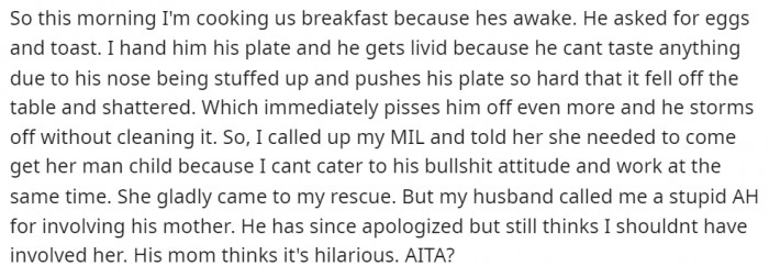 This is one awesome MIL, tbh.