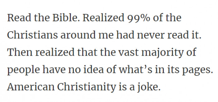 2. They read the Bible with open eyes.