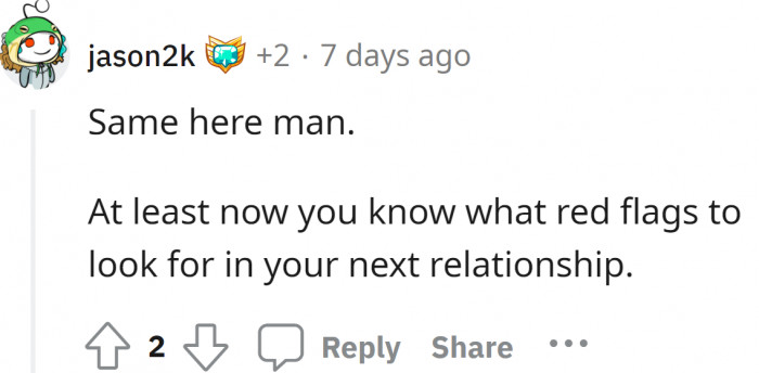 Not knowing how to cook is not a red flag, and a boyfriend covering up for his partner isn't a red flag either.