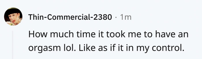 LOL, rare self-burn at his expense