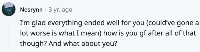 Some wondered how OP is doing...