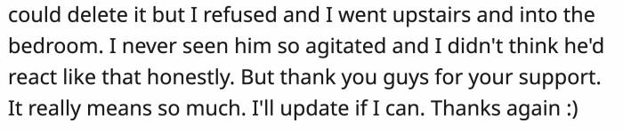 Wow, he's a real winner. I wonder where he got those personality pointers from?