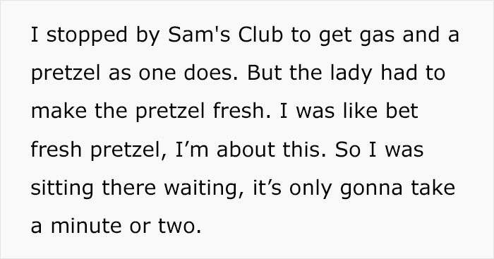 Stopping by Sam's Club