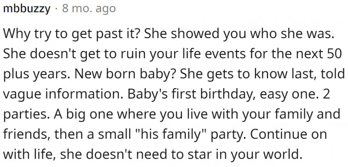 The mother-in-law will ruin every stage of the marriage because that's what mothers-in-law do best.