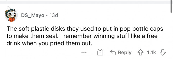 This is another thing I think they should bring back. It was like an extra little surprise.