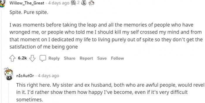 5. Show them how happy you've become, even if it's hard