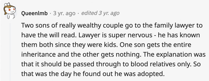 The lawyer knew what was to come