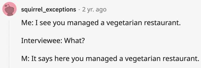 His memory seems to be...