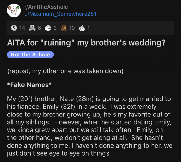 Here's the original Reddit post by u/Maximum_Somewhere281: