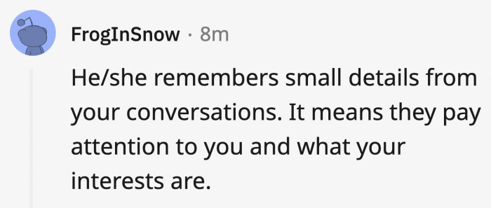 23. Listening is important...