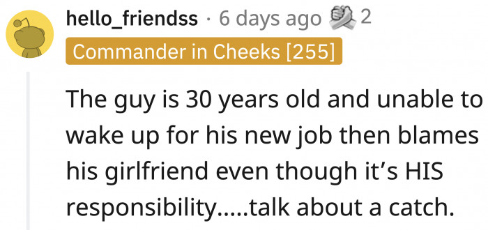 He sounds like every girl's dream guy.