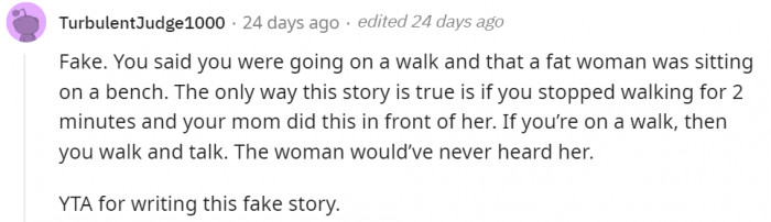 Meanwhile, some people think this whole story is made up.