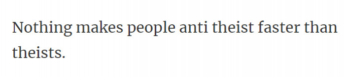 10. If only they knew.